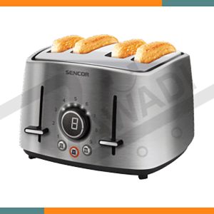Amazon Basics 2 Slice, Extra-Wide Slot Toaster